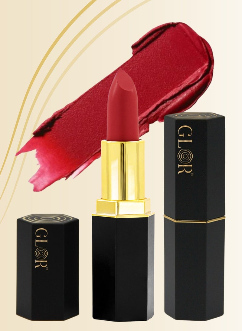 Glor Endless Charm Lipstick Raspberry Range – Bold Intense Color, Moisturizing Creamy Formula, Perfect Coverage for Luscious Lips All Day