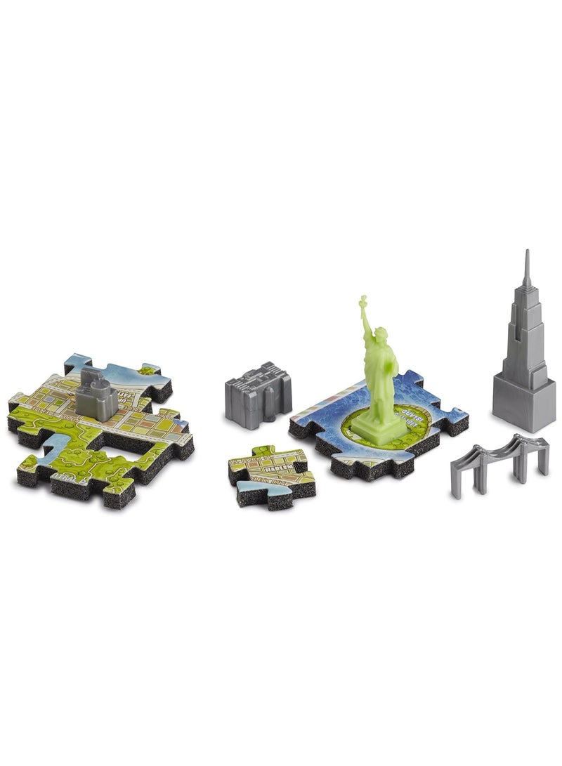 4D Cityscape Mini Puzzle-New York-193 Pieces