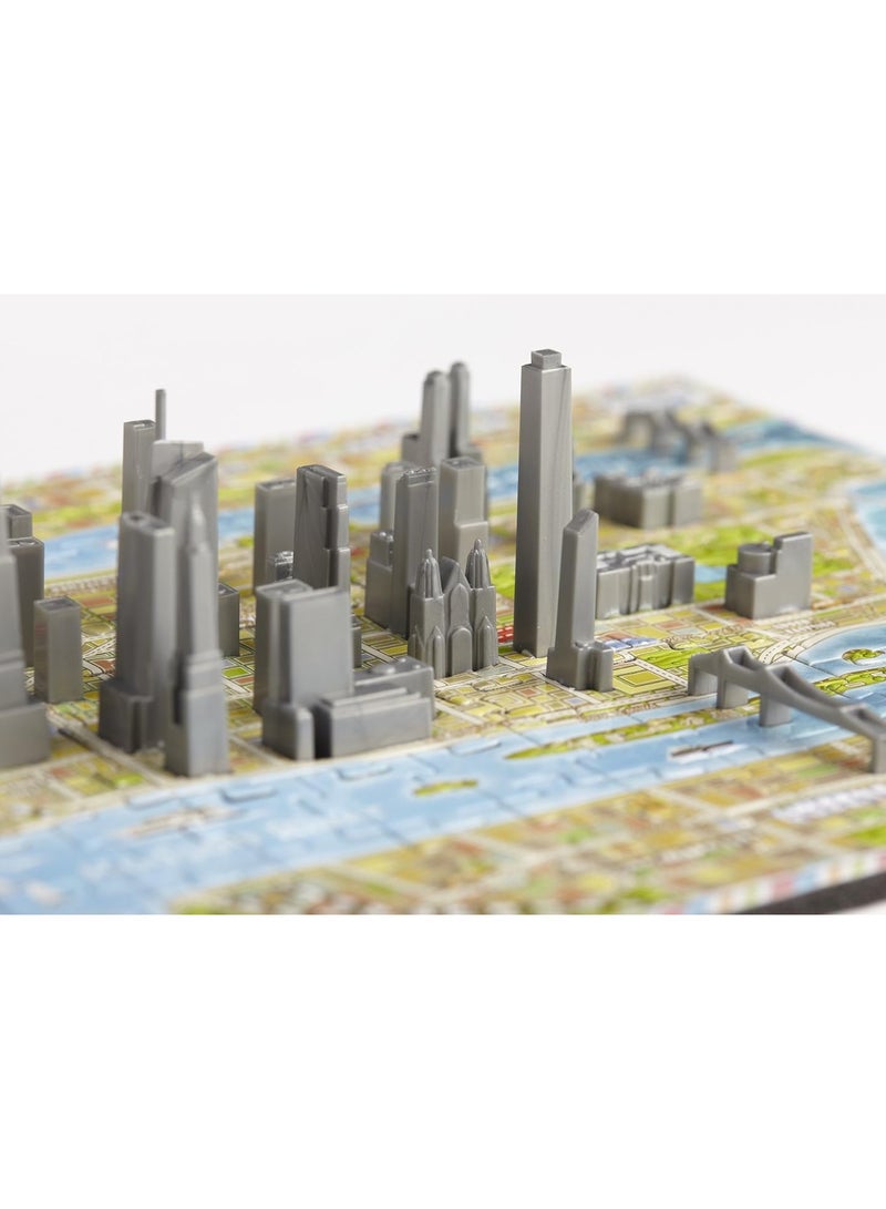 4D Cityscape Mini Puzzle-New York-193 Pieces