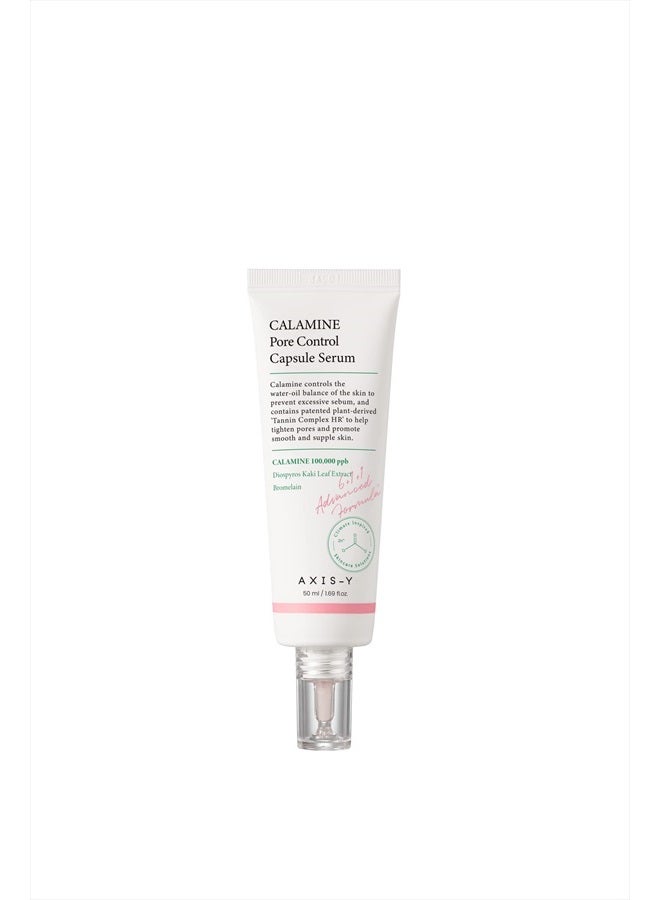 CALAMINE Pore Control Capsule Serum | 50ml / 1.69 fl. Oz. | Pore Minimizer | Pore Skin Care | Pore Tightening Serum | KBeauty