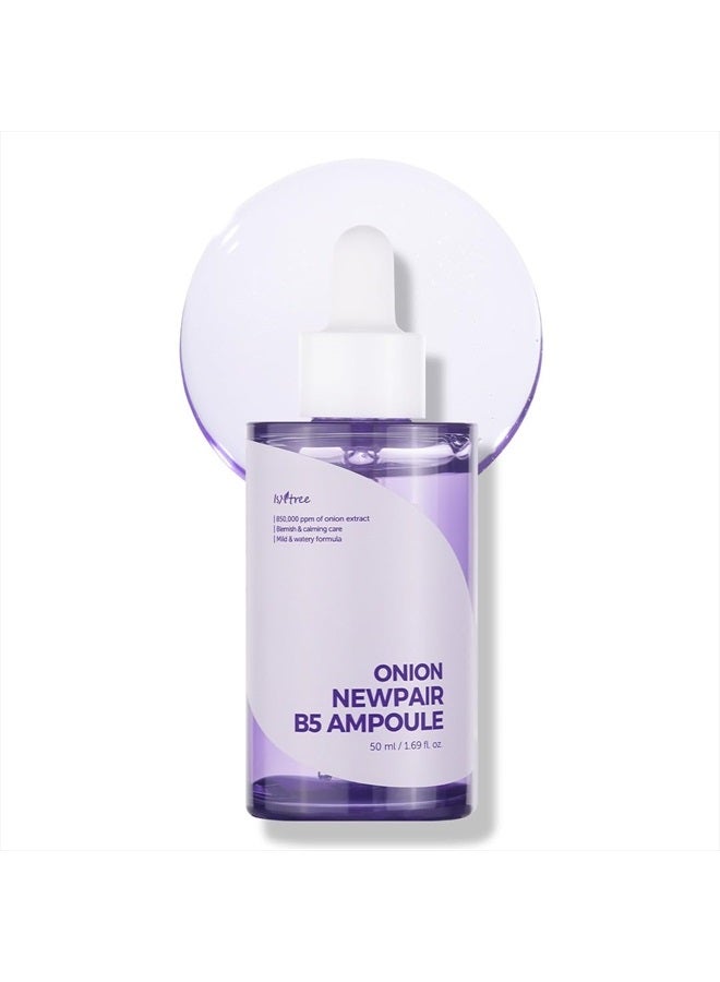 ISNTREE Onion Newpair B5 Ampoule 50ml, 1.69 fl.oz | Blemish and calming care | Mild and watery Formula