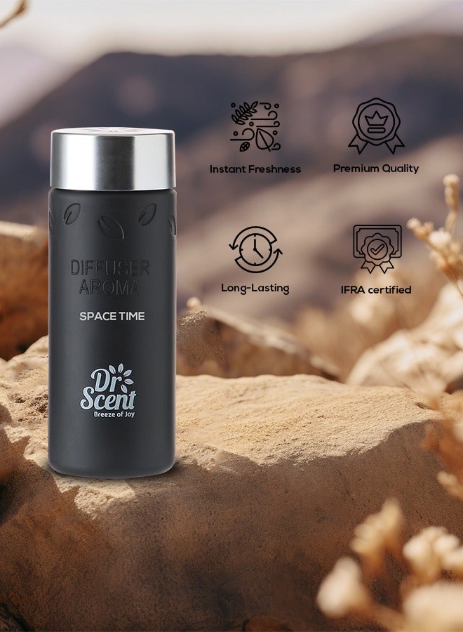 Dr. Scent Breeze of Joy - Space Time Diffuser Aroma Oil | Citrus, Sweet, Woody & Amber Notes | Perfect for Home, Office, Hotel & Spa | Made in the UK (170ml)