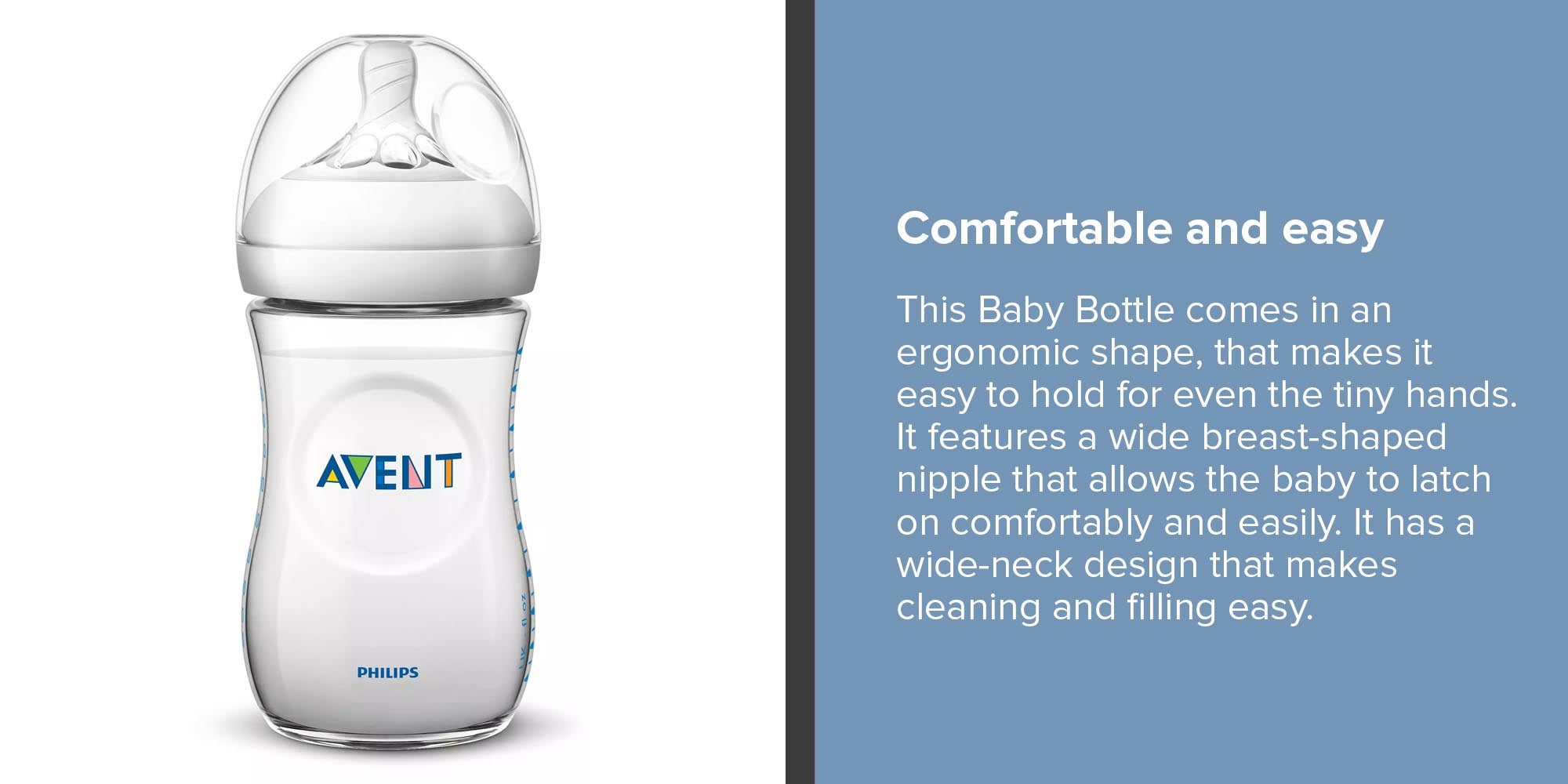 Pack Of 4 Avent Natural Baby Bottles - 9oz