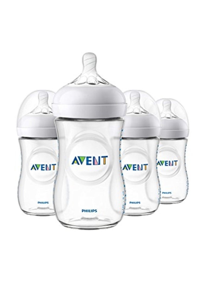 Pack Of 4 Avent Natural Baby Bottles - 9oz