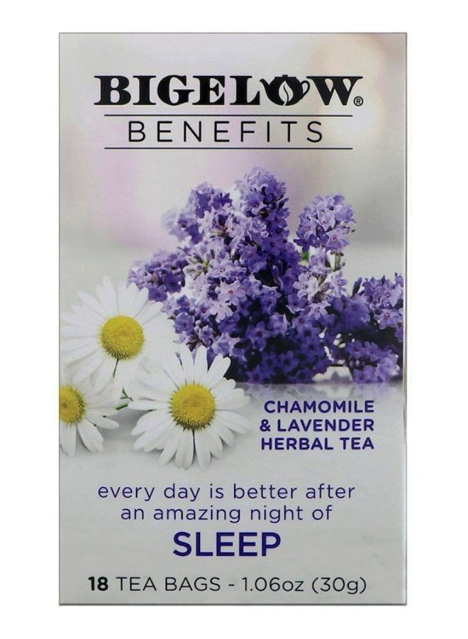 Sleep Chamomile And Lavender Herbal Tea - 18 Bags