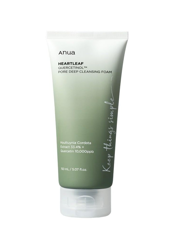 Heartleaf Quercetinol Pore Deep Cleansing Foam 150ml