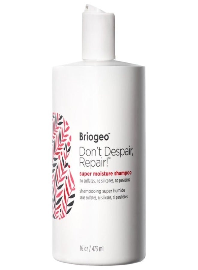 BRIOGEO Don’t Despair, Repair!™ Super Moisture Shampoo for Damaged Hair - 473ml