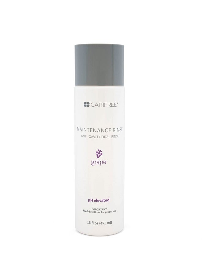 Maintenance Rinse (Grape): Fluoride Mouthwash | Dentist Recommended Anti-Cavity Oral Care | Xylitol | Neutralizes pH | Freshen Breath | Cavity Prevention | Alcohol Free