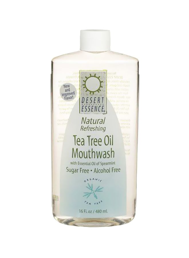 4-Piece Tea Tree Oil Mouthwash 240ml