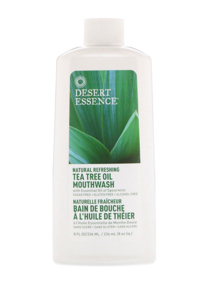 Natural Refreshing Tea Tree Oil Mouthwash 236ml