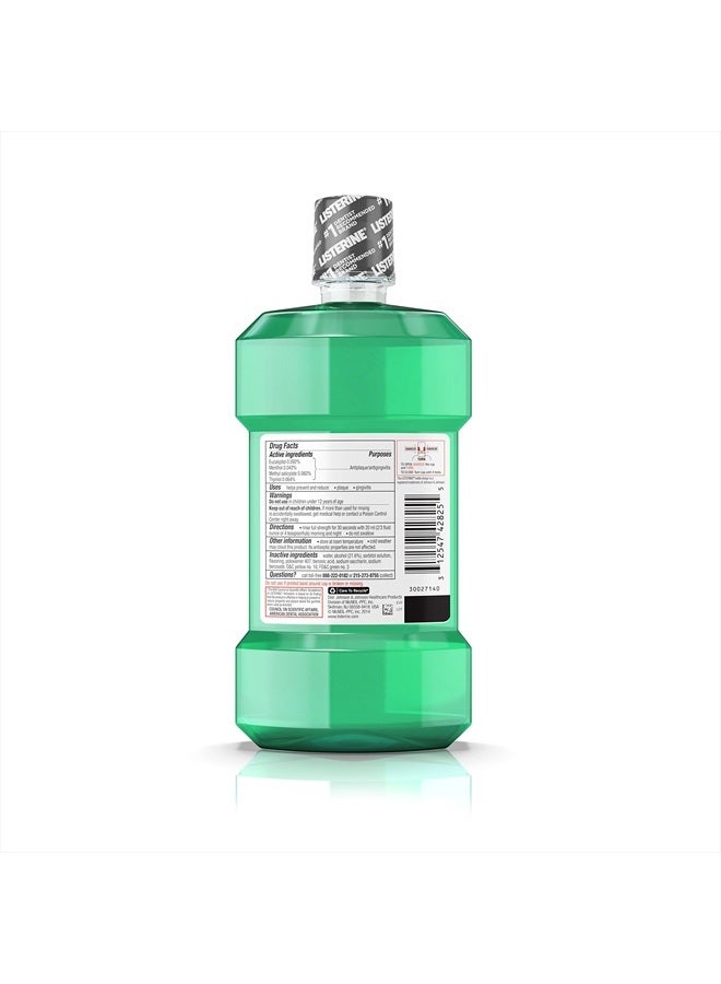 Freshburst Antiseptic Mouthwash with Germ-Killing Oral Care Formula to Fight Bad Breath, Plaque and Gingivitis, 500 mL