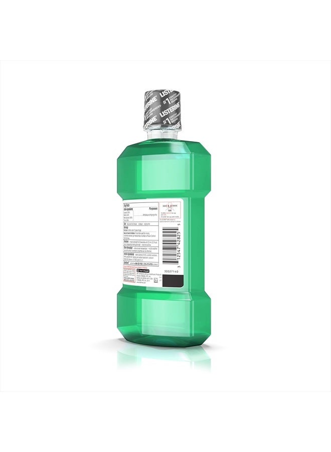 Freshburst Antiseptic Mouthwash with Germ-Killing Oral Care Formula to Fight Bad Breath, Plaque and Gingivitis, 500 mL