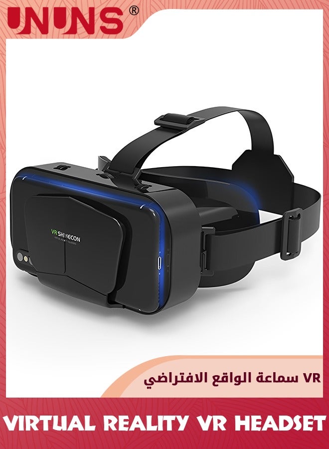 VR Headsets,Virtual Reality Headsets,3D Glasses VR Goggles For TV Movies Video Games,Stereo VR Headphones Helmets Compatible With iPhone/Android 4.7