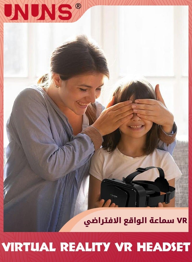 VR Headsets,Virtual Reality Headsets,3D Glasses VR Goggles For TV Movies Video Games,Stereo VR Headphones Helmets Compatible With iPhone/Android 4.7