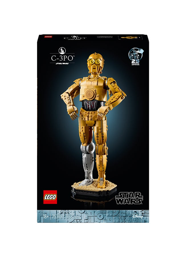 Star Wars TM C-3PO™ 75398 (1138) Pieces
