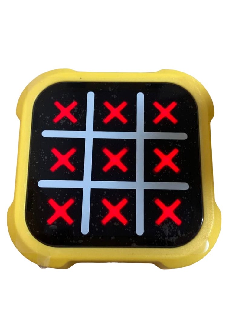 Handheld Electric Puzzle Game Console - Tic Tac Toe Game Educational Road Trip Activities for Kids - Board Games, Juegos para Niños - Ideal Birthday for Kids and Adults