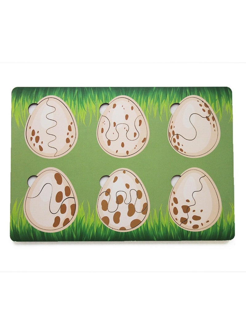 FOFA Wooden Jigsaw 31 Pieces Educational Puzzle egg Toys for Kids Ages 3+ Years