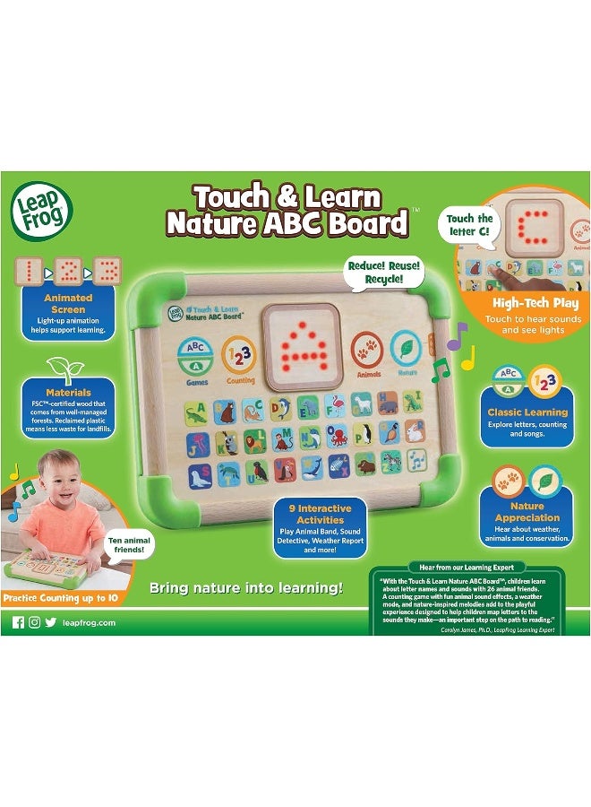 LeapFrog Touch and Learn Nature ABC Board, Green