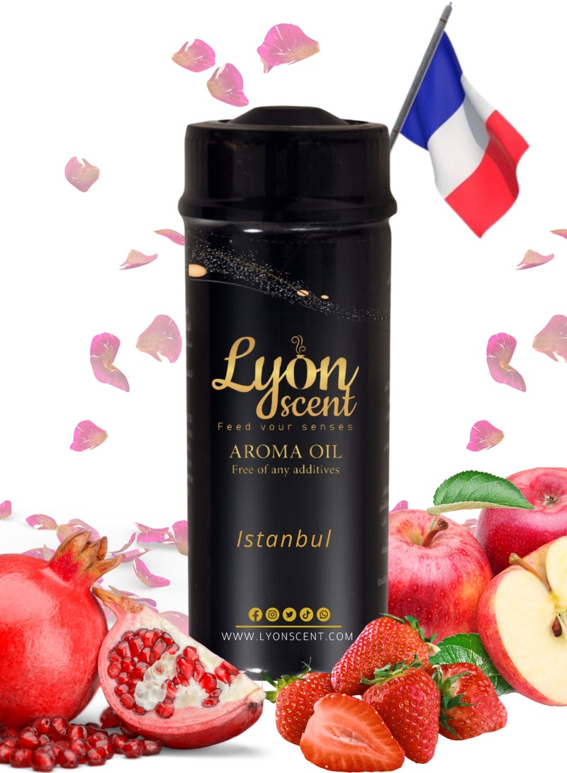 Lyon Scent Aroma Oil, 100% Pure Oil, Perfume for Air Freshener, Diffuser Aroma, Fragrance Oil, Air Freshener Oil refill, Essential Scented Oil, Luxurious Scent (ISTANBUL)