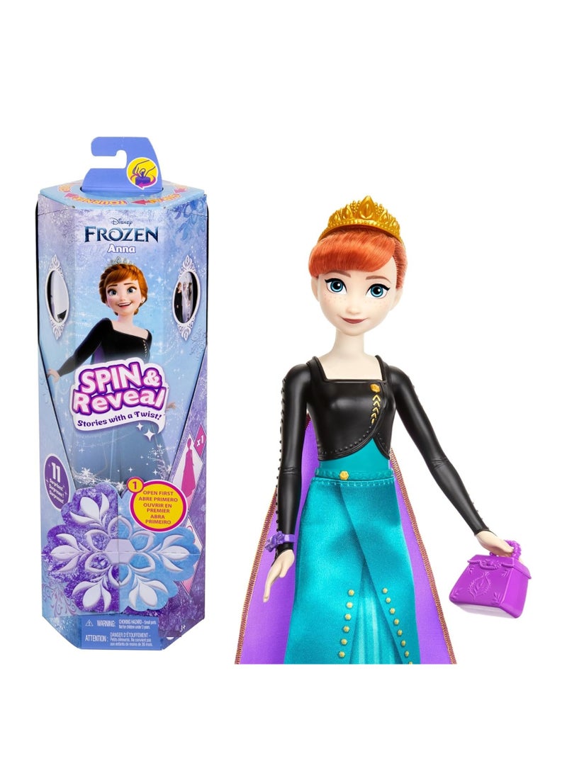 Disney Frozen Spin And Reveal - Anna Doll