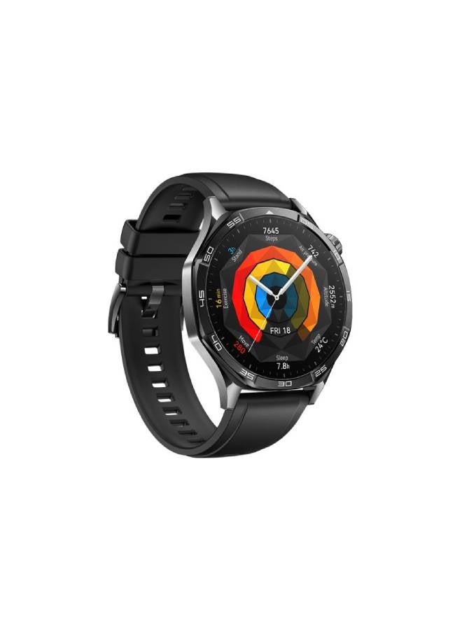 WATCH GT5 46mm Smartwatch, up to 14 Days Battery Life, All-new Running and Cycling Sports Smart Watch, Sharp-Edged Design, Health Tracking, Compatible with iOS and Android (with Freebuds 5i) Black