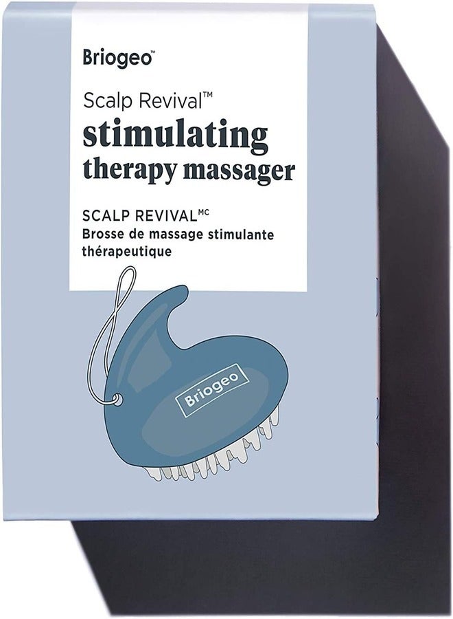 Briogeo Scalp Revival Stimulating Therapy Scalp Massager, Promotes Scalp Circulation, Improve Overall Scalp Health, Silicone, Vegan, Cruelty-Free,