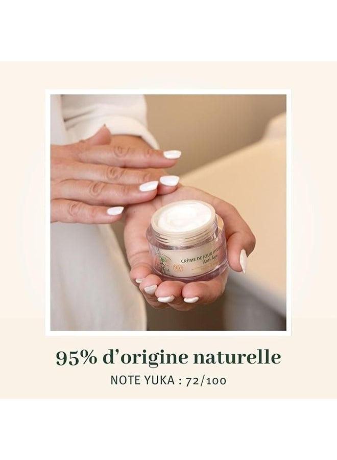 Le Petit Olivier Anti-Aging Moisturizing Day Cream, 95% Natural Origin With Argan Oil, 30Ml