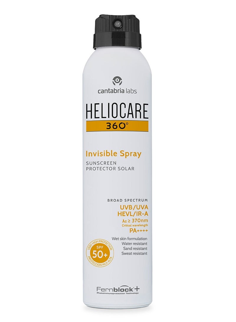 Heliocare 360 Invisible Spray Spf50 200 Ml