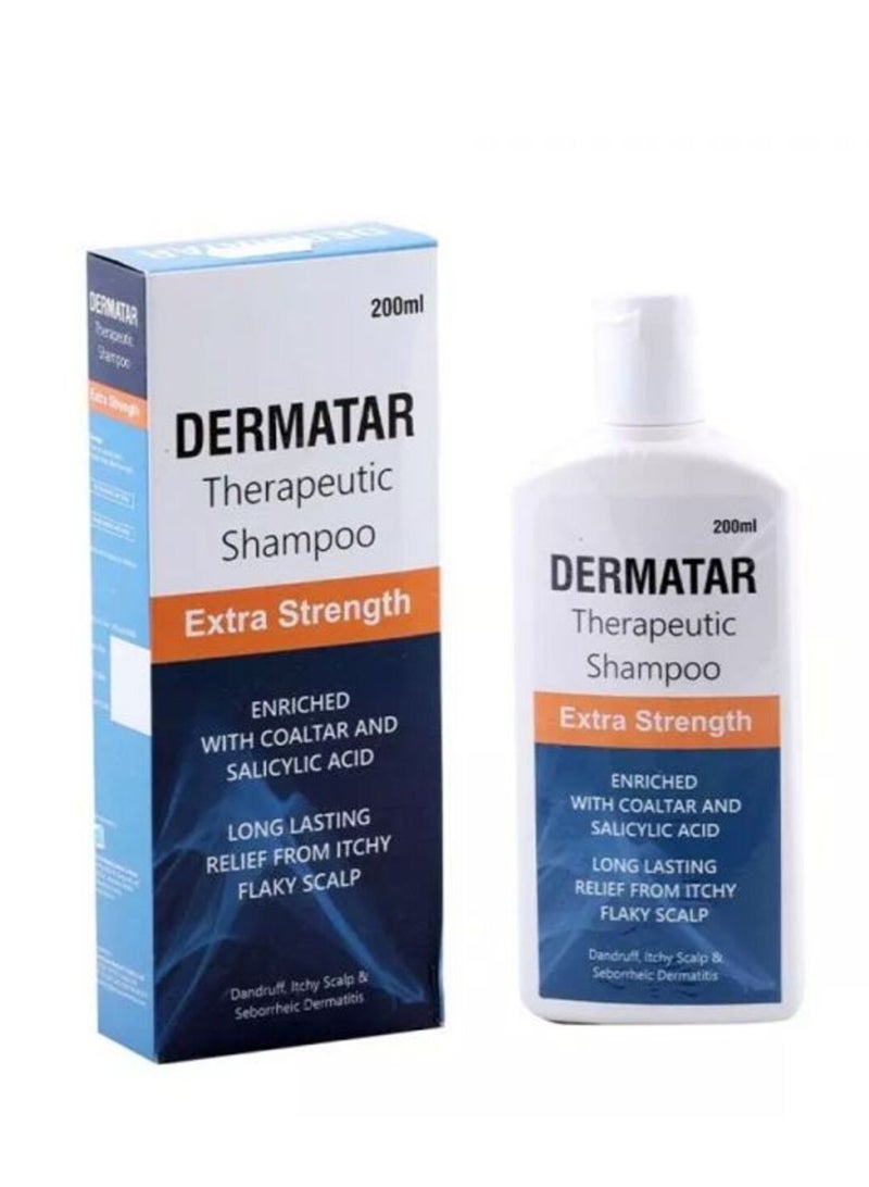 Dermatar Anti-Dandruff Shampoo with Coal Tar & Salicylic Acid 200 ml