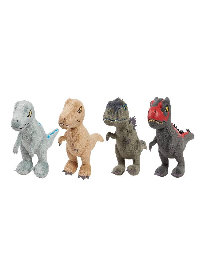 Jurassic World Plush Collector Set, Kids Toys for Ages 3 Up, Gifts and Presents by Just Play