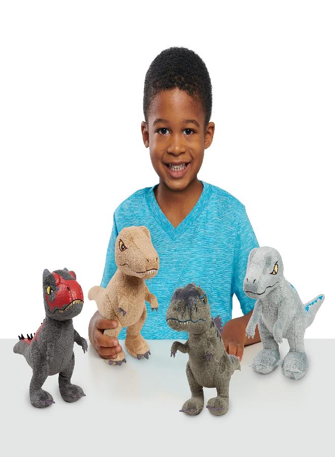Jurassic World Plush Collector Set, Kids Toys for Ages 3 Up, Gifts and Presents by Just Play