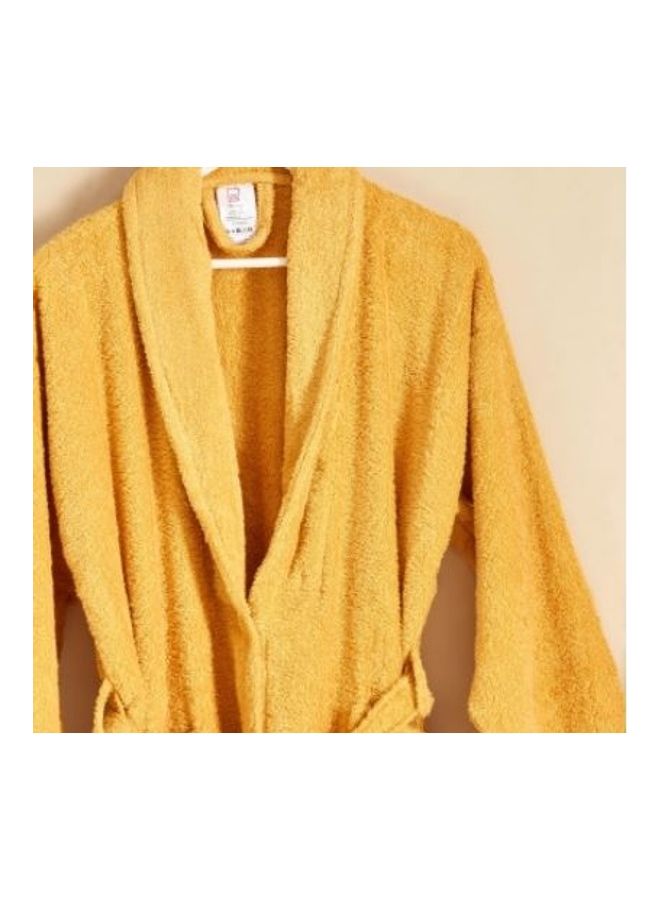 Essential Cotton Shawl Large Bathrobe Yellow Lcm