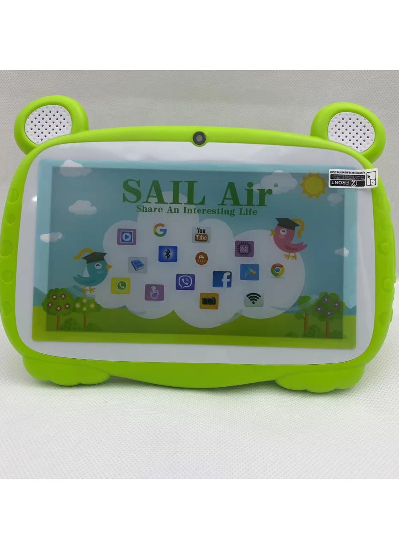 Kids Tablet Android Tablet for Kids Bluetooth WiFi Parental Control  GMS Shockproof Case Kids App Pre-Installed