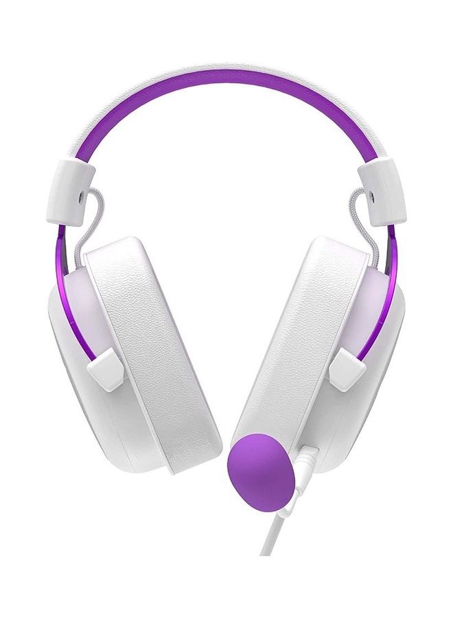 Havit HV-H2002d Purple, Gamer, with Microphone, 53mm Speaker, 3.5mm Plug: Compatible with XBOX ONE and PS4