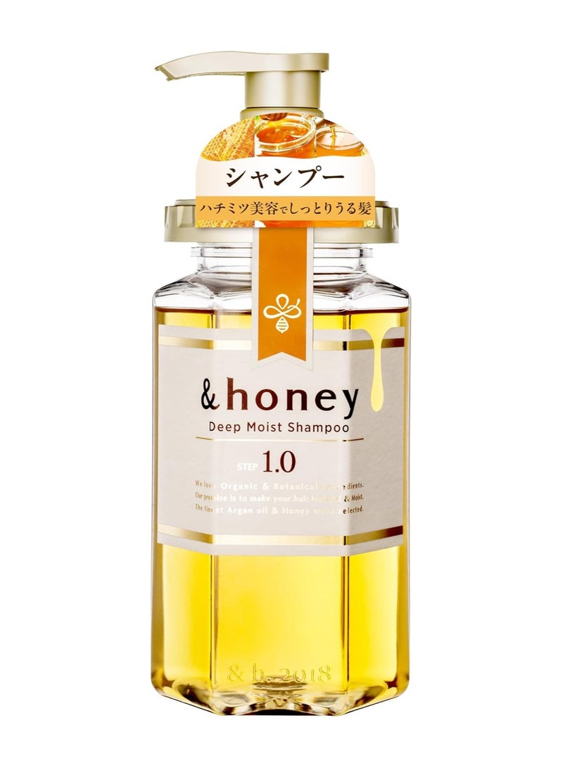 & Honey (and Honey) Deep Moist Shampoo 1.0 440ml Made in Japan