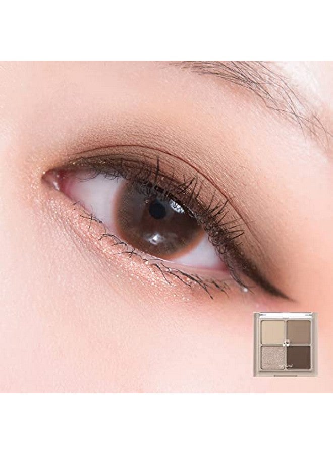 Romand Better Than Eyes 6 Colors | Basics Eyeshadow Palettevelvety Texture Longlasting Makeup Galaxy Pearl Glitter Mlbb Mebb| 6G/0.21Oz No.M02 Dry Buckwheat Flower