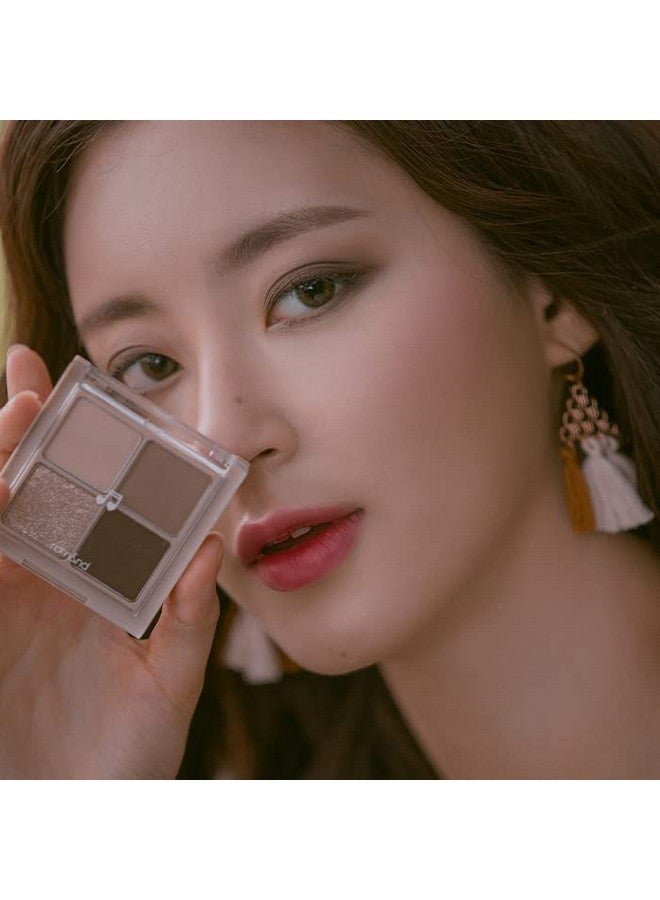 Romand Better Than Eyes 6 Colors | Basics Eyeshadow Palettevelvety Texture Longlasting Makeup Galaxy Pearl Glitter Mlbb Mebb| 6G/0.21Oz No.M02 Dry Buckwheat Flower