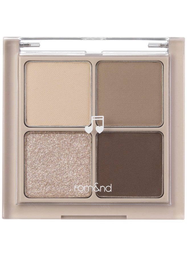 Romand Better Than Eyes 6 Colors | Basics Eyeshadow Palettevelvety Texture Longlasting Makeup Galaxy Pearl Glitter Mlbb Mebb| 6G/0.21Oz No.M02 Dry Buckwheat Flower