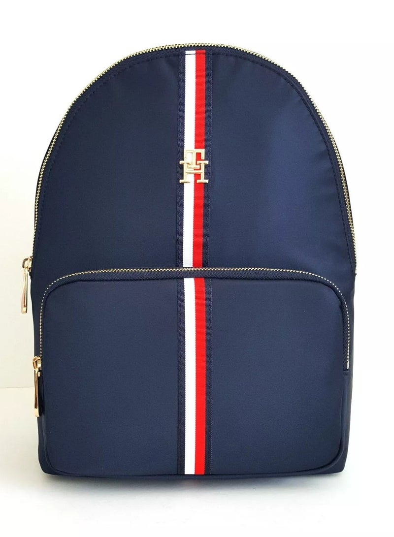 Tommy Hilfiger Logo Stripe Backpack