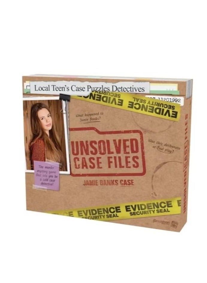 Cold Case Mystery Game – Interactive Detective Experience for Parties and Gatherings