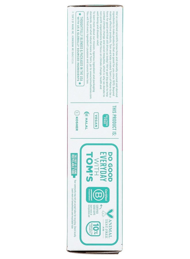 Toms Of Maine Whitening Spearmint Gel Toothpaste, 4 Oz