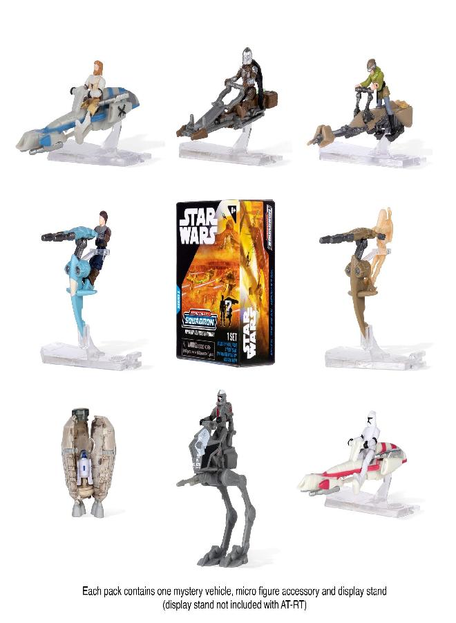 STAR WARS Micro Galaxy Squadron Jedi Starfighter (Yoda) Mystery Bundle - 3-Inch Light Armor Class Vehicle and Scout Class Vehicle with Accessories - Amazon Exclusive