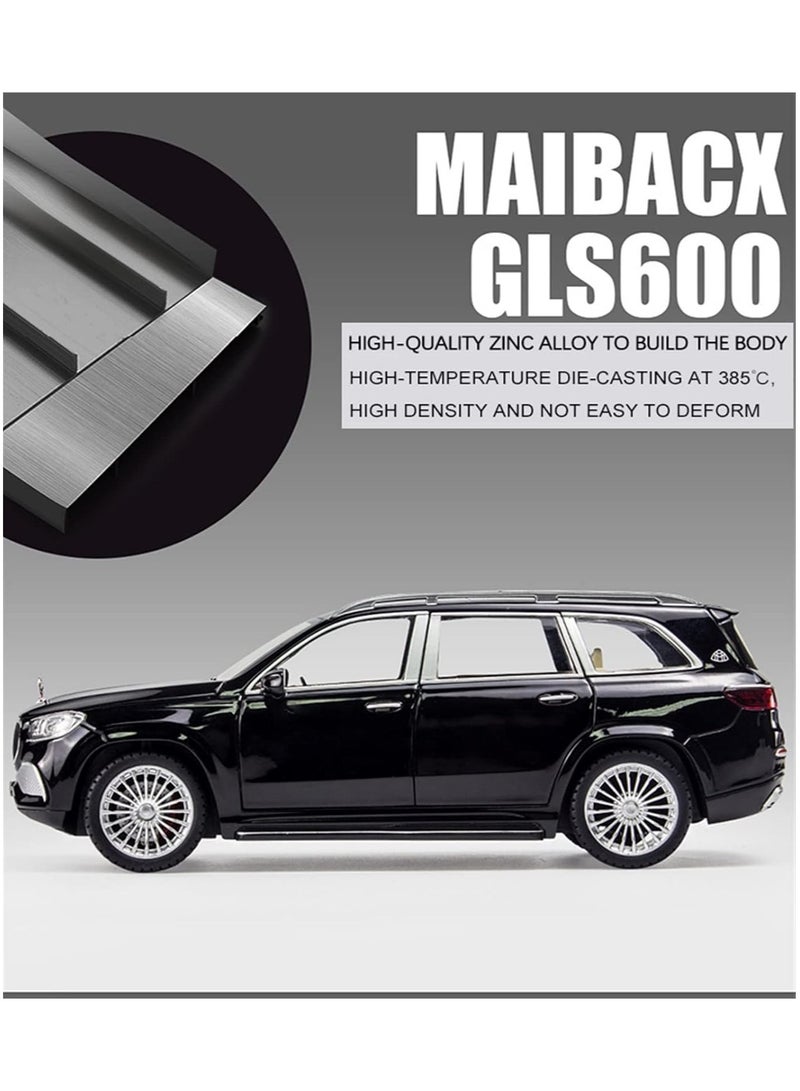 Mercedes-Benz GLS 600 Maybach 1:22 Diecast Alloy Model Car - Luxury Collection Toy Gift