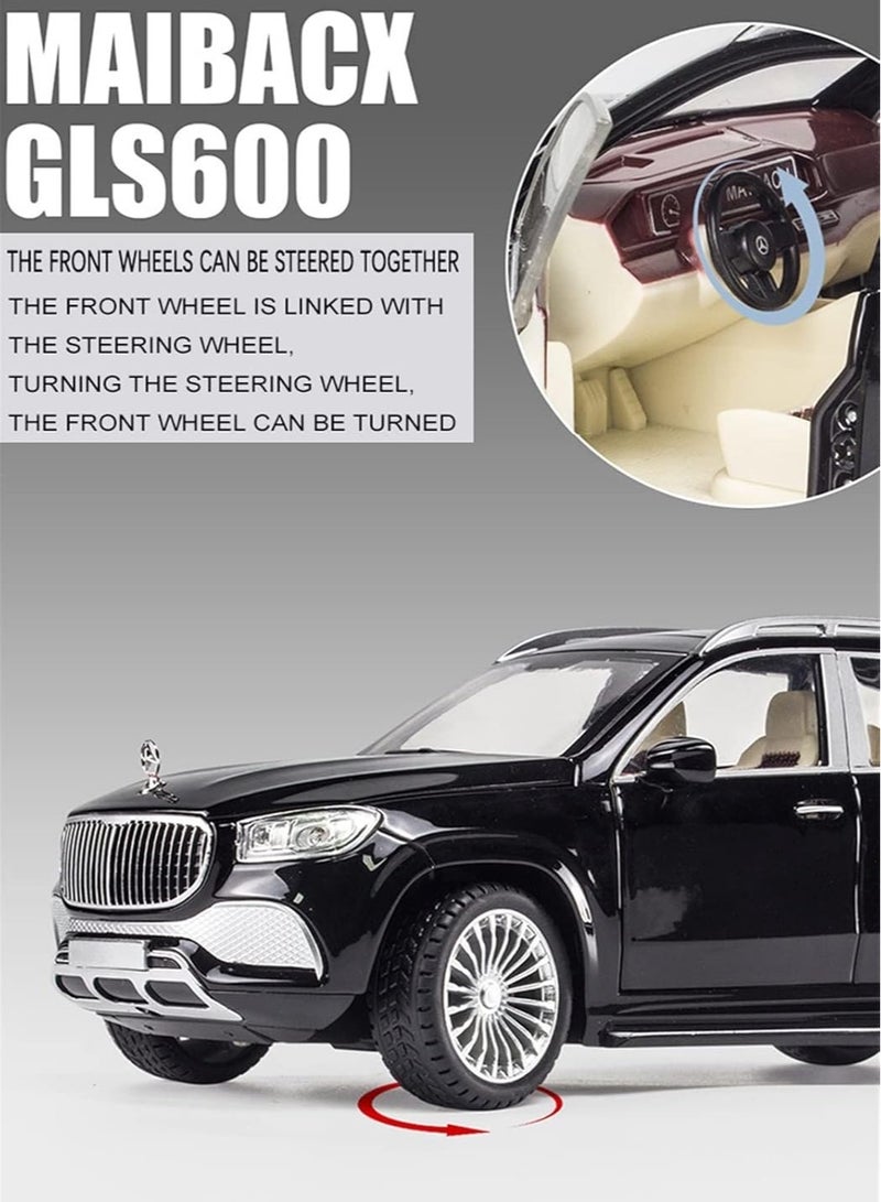 Mercedes-Benz GLS 600 Maybach 1:22 Diecast Alloy Model Car - Luxury Collection Toy Gift