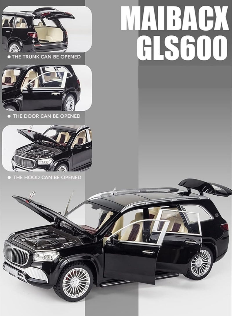Mercedes-Benz GLS 600 Maybach 1:22 Diecast Alloy Model Car - Luxury Collection Toy Gift