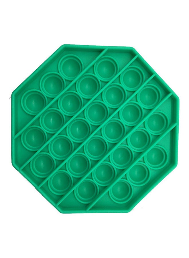 High Quality Green Push Pop Bubble Sensory Fidget Toy-Octagon 12.4cm