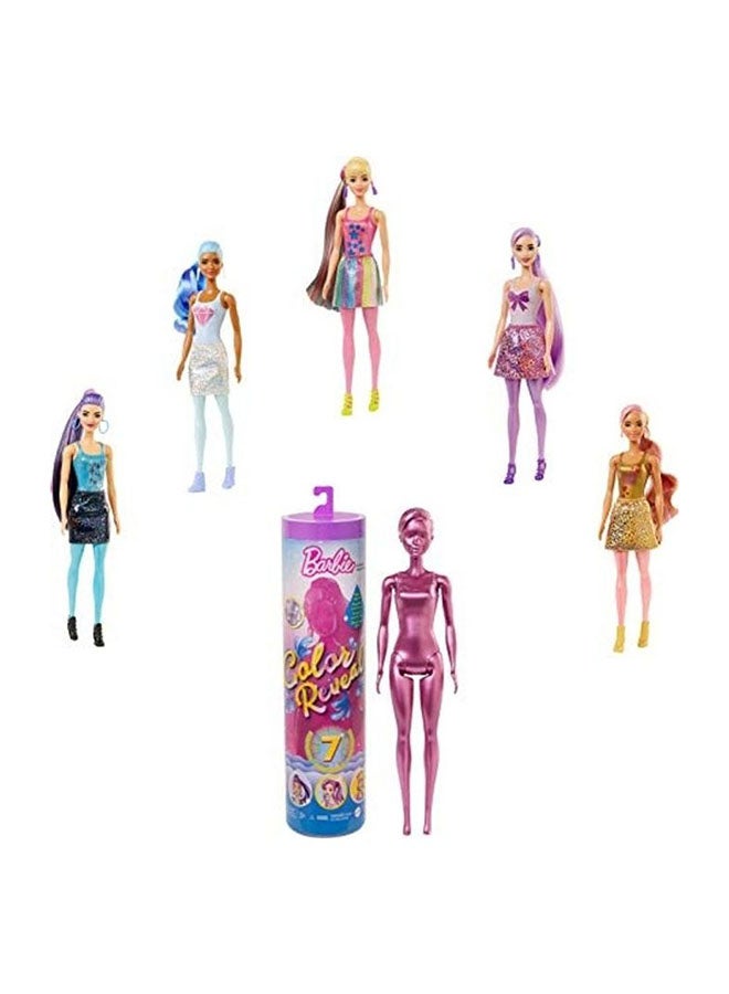 7 Surprises - Colour Reveal Doll With Water And Surprise Accessories