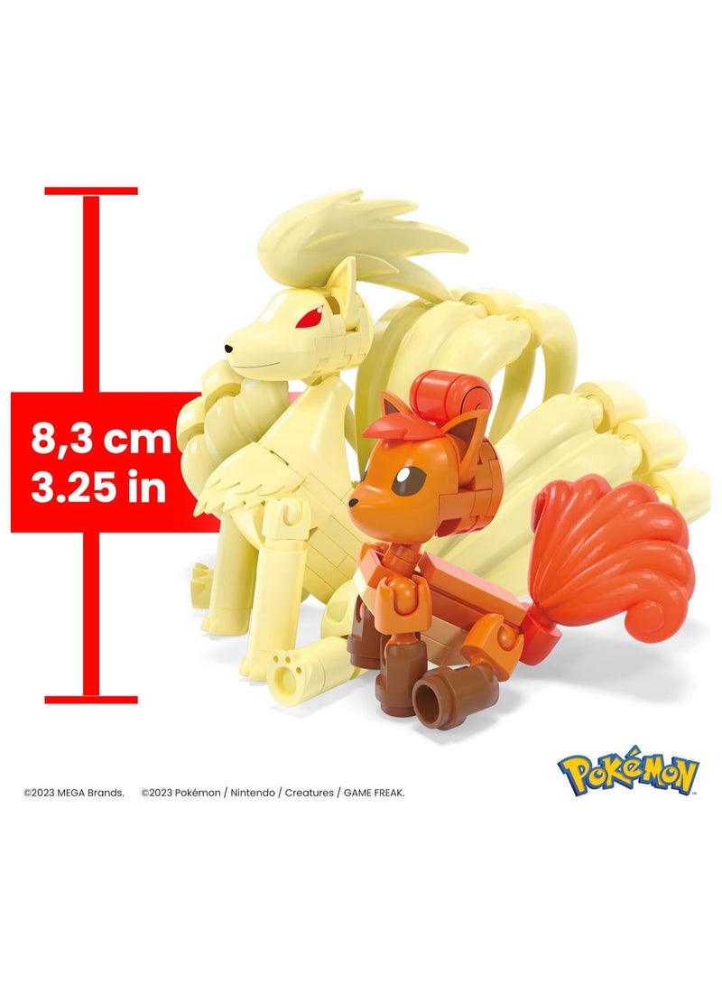 MEGA Pokemon - Vulpix Evolution Pokemon Building Set - 145 PCS