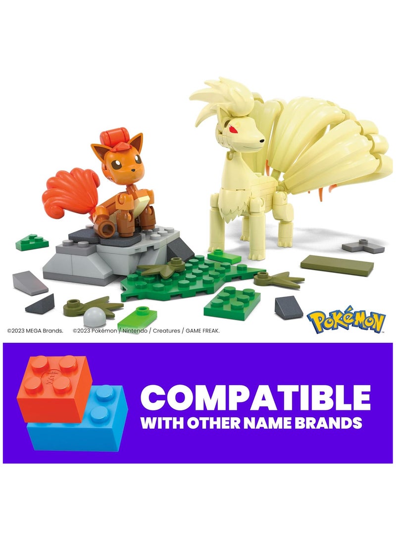 MEGA Pokemon - Vulpix Evolution Pokemon Building Set - 145 PCS