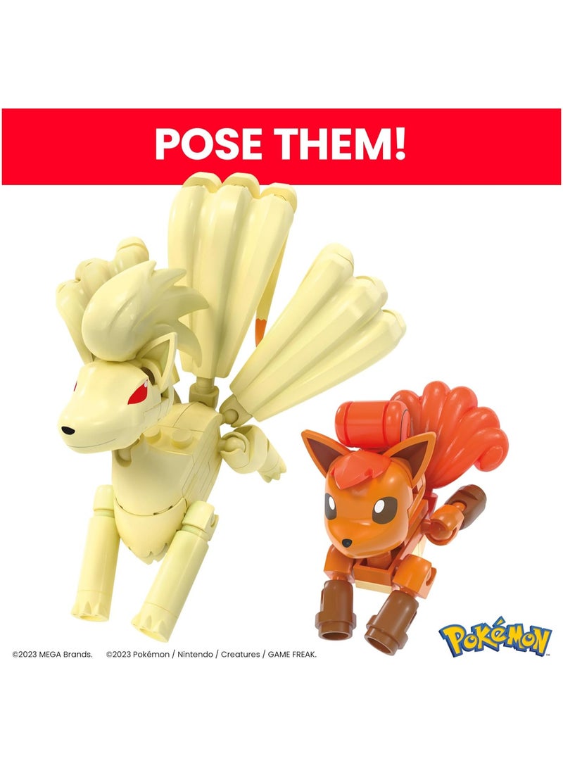 MEGA Pokemon - Vulpix Evolution Pokemon Building Set - 145 PCS